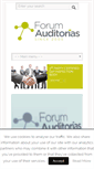 Mobile Screenshot of forumauditorias.org